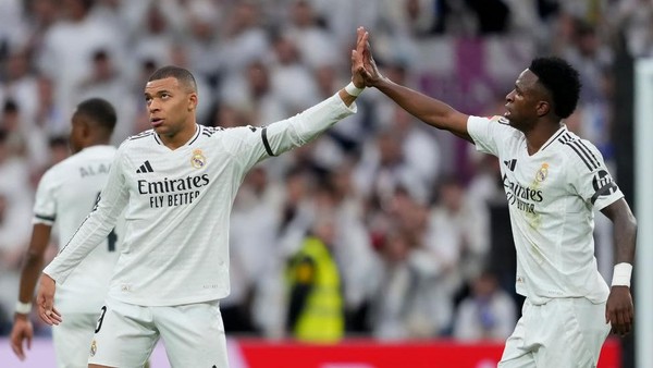 Mbappe dan Vinicius Kompak Bungkam Isu Retak Hubungan di Real Madrid