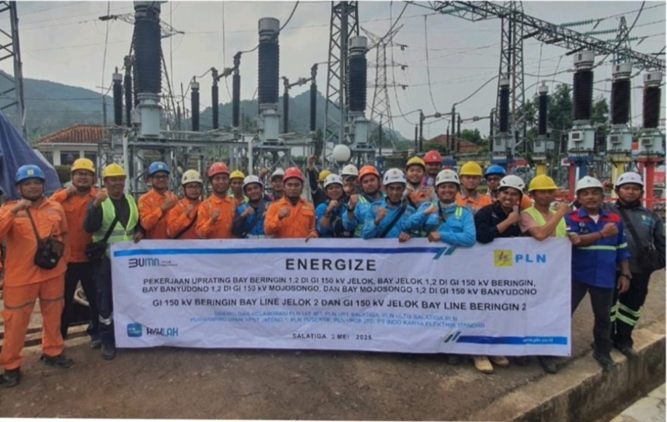 Hari Pancasila semakin cerah berkat PLN Pusmanpro energize GI Jelok untuk pasokan listrik yang andal