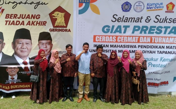 DPC Gerindra Paluta Helatkan Cerdas Cermat dan Turnamen Voli di HUT Ke17