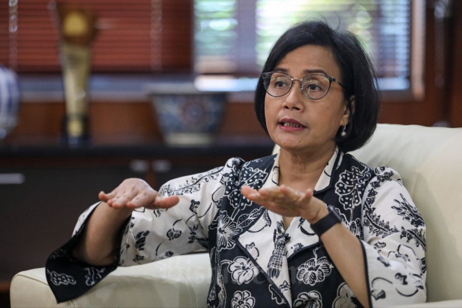 Sri Mulyani Siapkan Pajak 0,5 Persen untuk Pedagang Online