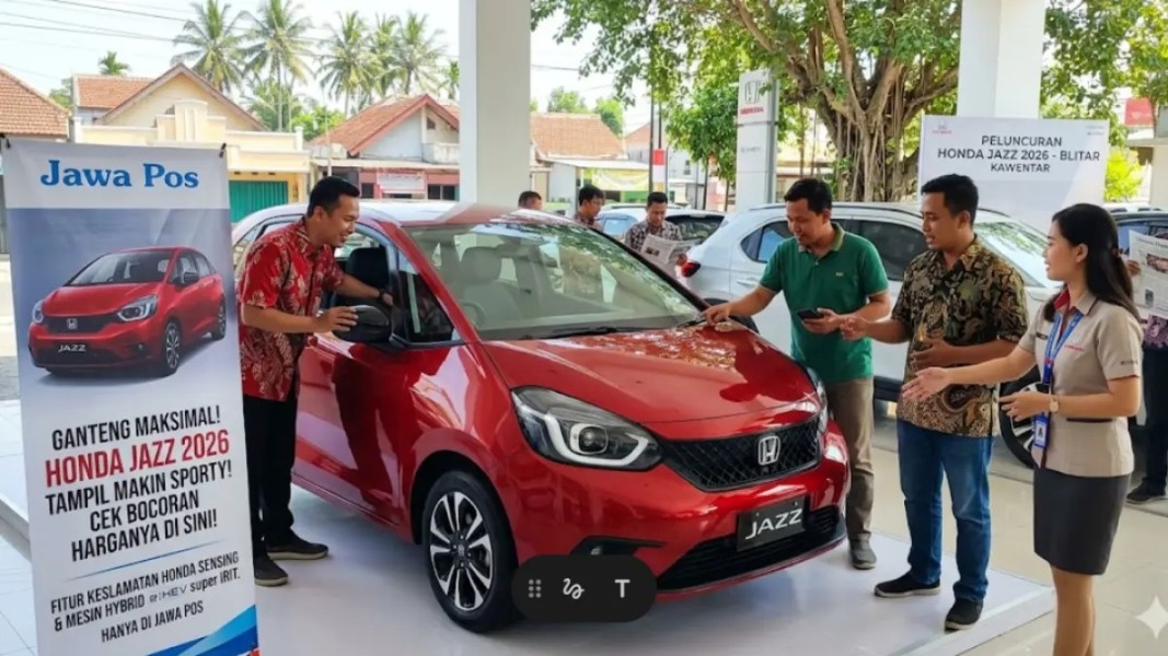 Otomotif : Harga Honda Jazz 2026 Bocor Desain Baru Lebih Sporty Fitur Makin Canggih