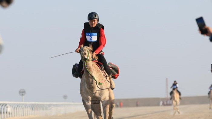 Atlet Indonesia Tembus Persaingan Ketat Balap Unta di Asian Youth Games 2025