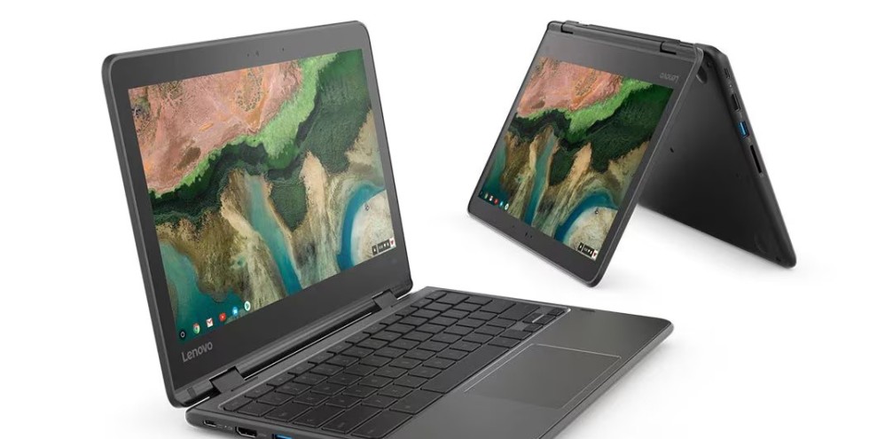 Lenovo 300E Chromebook Generasi Dua Laptop Murah Fleksibel