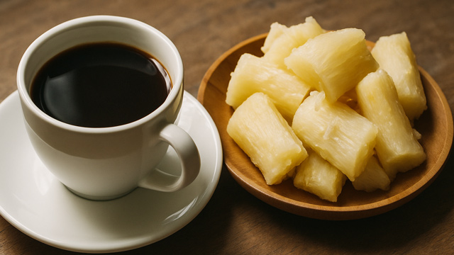 Kajian Ilmiah Soal Aman Tidaknya Makan Singkong dan Minum Kopi