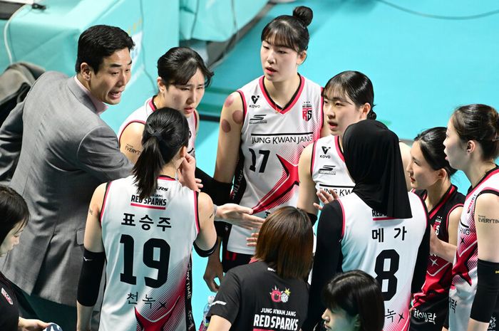 Kabar Terkini Skuad Red Sparks Menjelang Playoff Semifinal Liga Voli Korea Selatan 2025