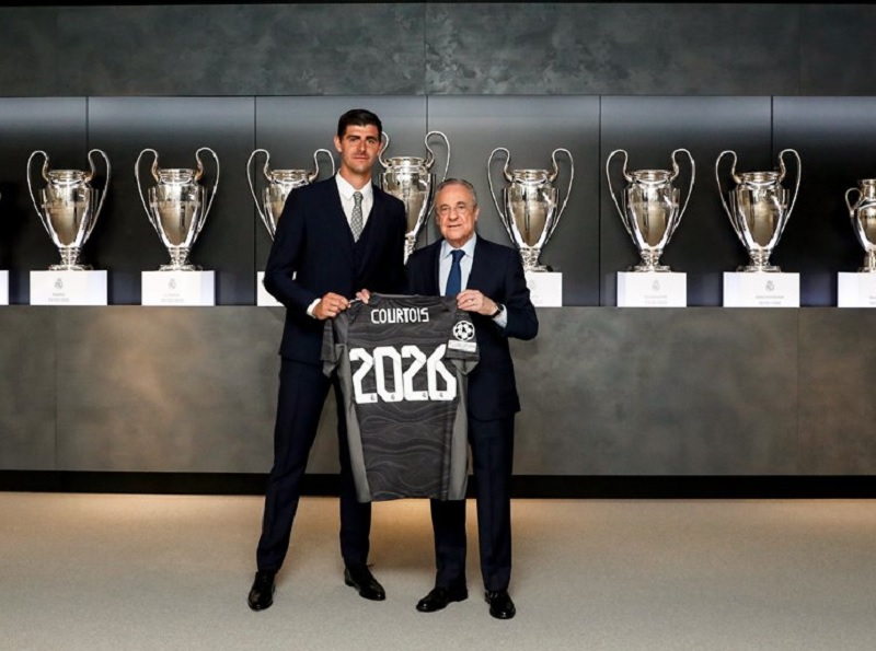 Courtois Siap Perpanjang Kontrak di Real Madrid