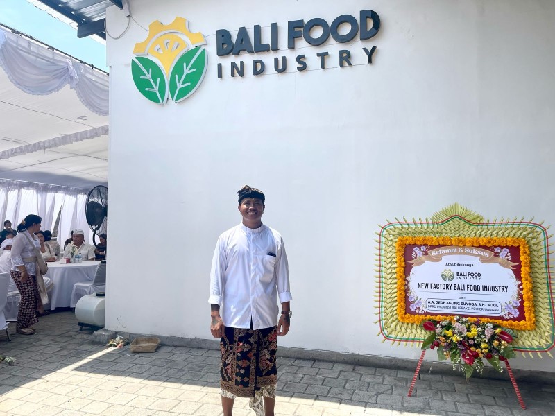 Bali Food Industry Resmikan Gedung Baru dengan Fasilitas Modern untuk Dukung Petani Lokal