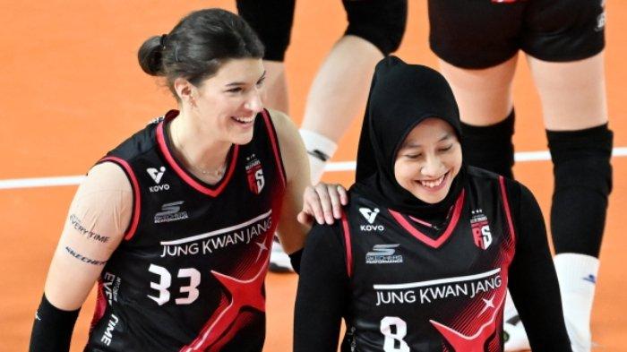 Update Top Skor Liga Voli Korea Putri 2024 2025: Gyselle Silva Masih Tak Terkejar