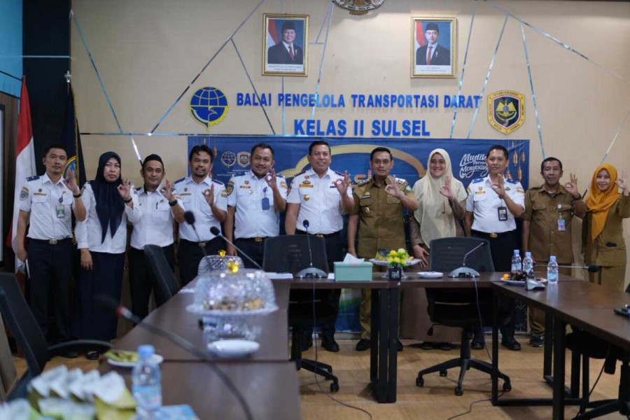 Wakil Wali Kota Parepare Lakukan Kunjungan Kerja ke BPTD Sulsel: Fokus pada Pengoptimalan Jalan Lingkar Jenderal M. Yusuf