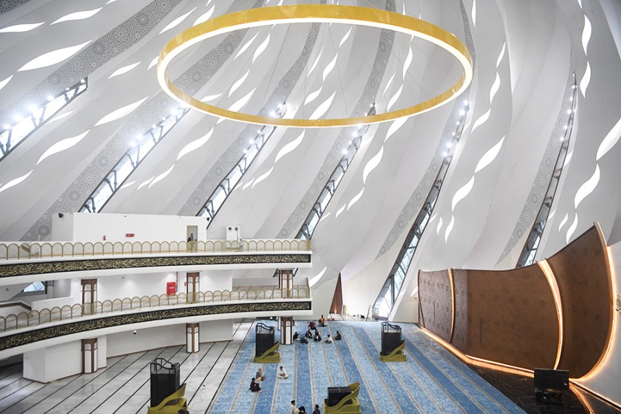 Perdana Masjid Negara di IKN Gelar Tarawih Perdana Malam Ini