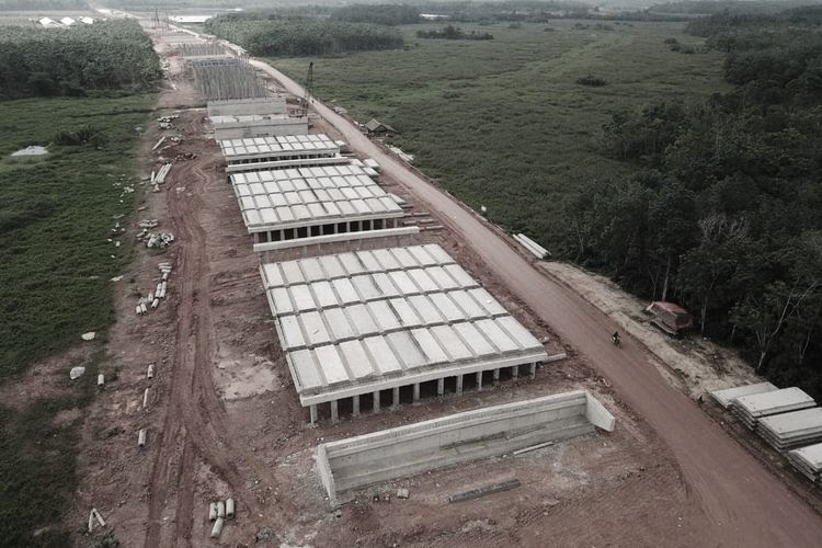 PT Waskita Beton Precast Tbk Pasok Beton Berkualitas untuk Pembangunan Jalan Tol Palembang Betung Seksi 1