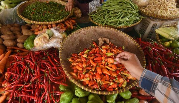 Harga Sembako di Pasar Kahayan Tetap Stabil Jelang Lebaran, Pemkot Palangkaraya Pastikan Ketersediaan Pasokan