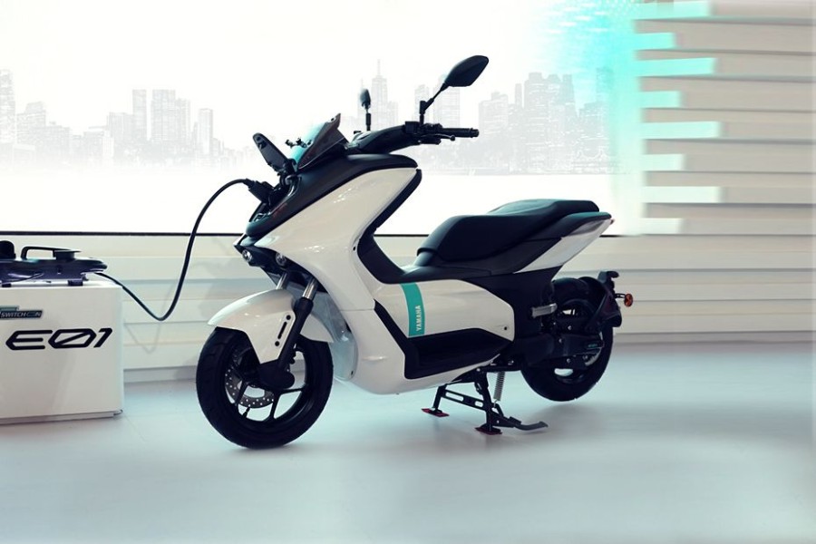 Yamaha Uji Pasar Kendaraan Listrik Swap Battery