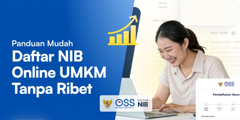 Cara Daftar NIB Gratis Online 2026 Lewat OSS, UMKM Wajib Tahu!