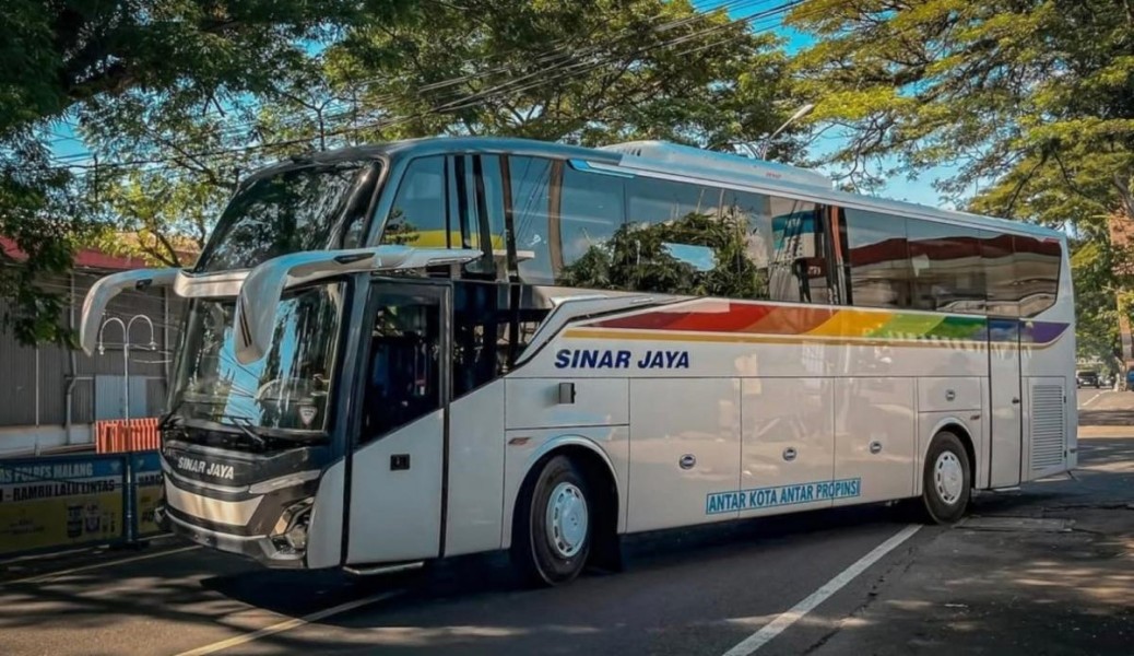 Bus Sinar Jaya KSPN Layani Wisata Bantul Gunungkidul 27 Oktober 2025