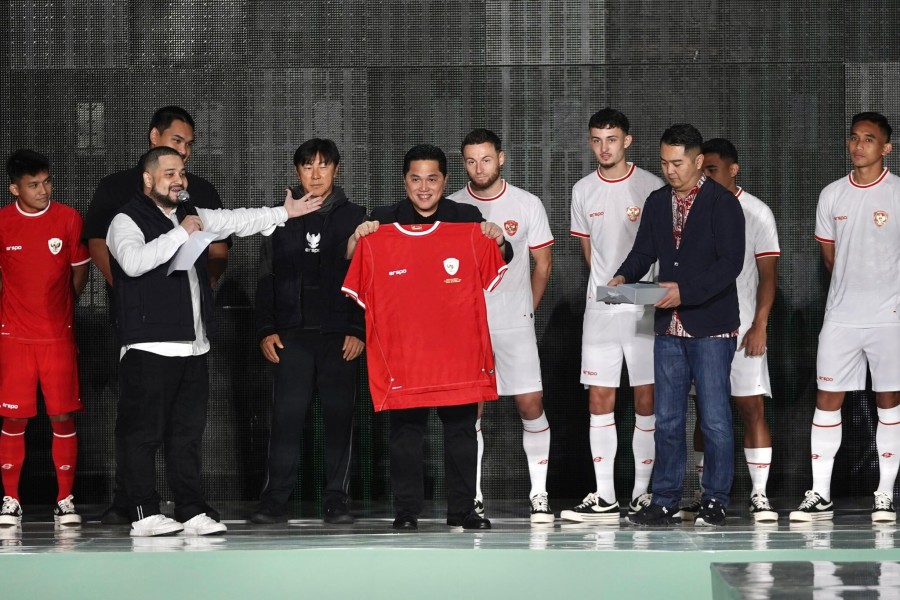 Erick Thohir Dukung Persaingan Sehat Apparel Timnas