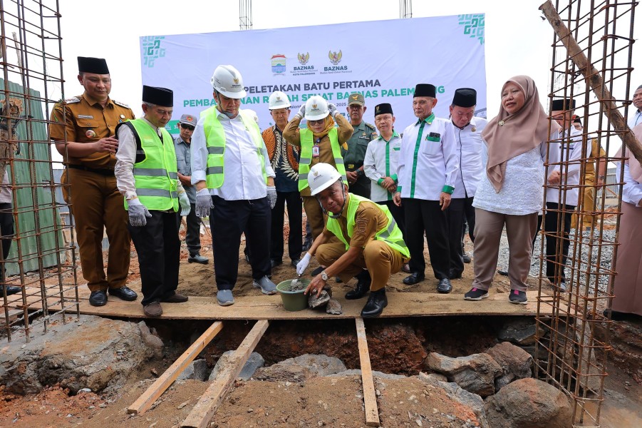 Baznas Resmikan Rumah Sehat Gratis di Palembang untuk Mustahik Sumatera Selatan