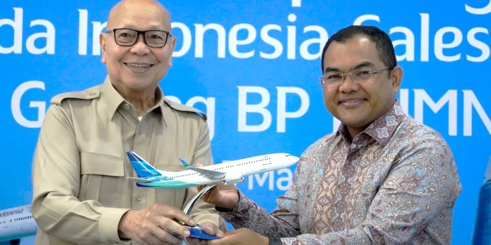 Garuda Indonesia Perkuat Layanan Melalui Sales Office Gedung BUMN Jakarta