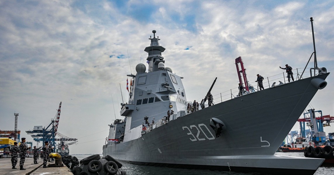 KRI Brawijaya 320 Perkuat TNI AL Jaga Wilayah Maritim KRI Brawijaya 320 Perkuat TNI AL Jaga Wilayah Maritim
