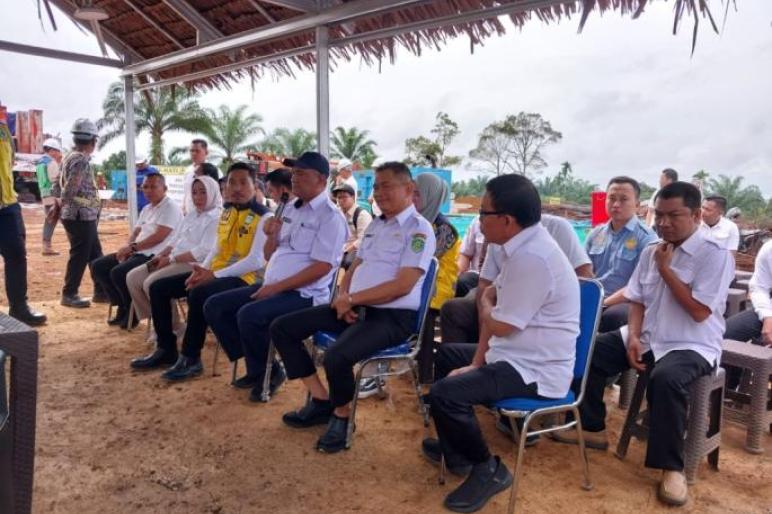Bupati Tinjau Progres Infrastruktur Bengkulu Tengah