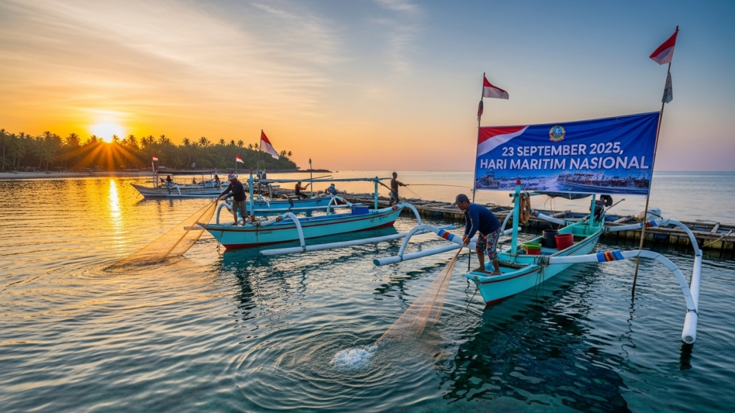 Hari Maritim Nasional Pengingat Jati Diri Bangsa Bahari Indonesia