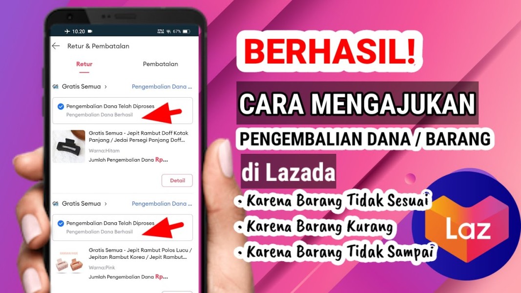 Panduan Cara Pengembalian Dana di Lazada hingga Durasinya