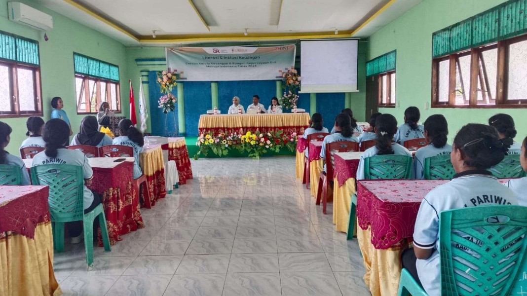 OJK Papua Gelar Sosialisasi Nokenku, Edukasi Keuangan untuk Pelajar SMA/SMK di Manokwari