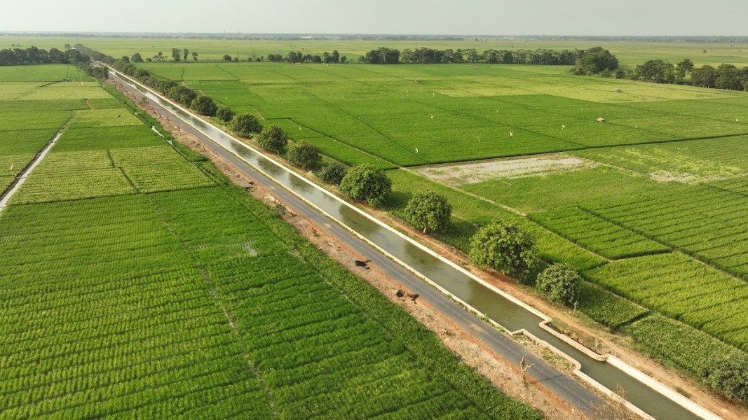 Waskita Karya Dukung Ketahanan Pangan Lewat Proyek Irigasi Banten