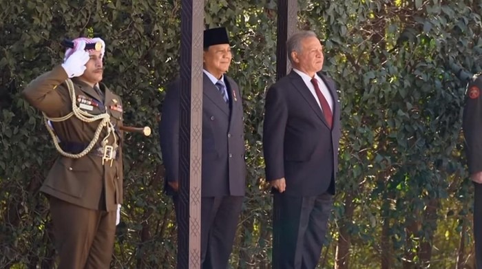 Kunjungan Kenegaraan Presiden Prabowo Subianto ke Yordania Disambut Prosesi Megah di Istana Basman