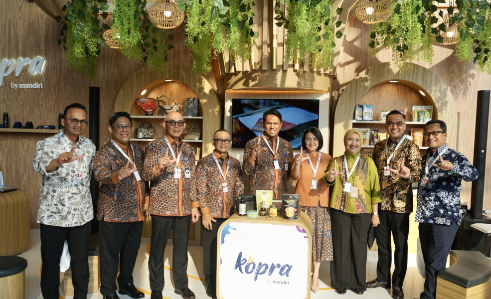 Bank Mandiri Perkuat Peran Sebagai Mitra Strategis Pemerintah Lewat Akselerasi Ekspor Digital di TEI 2025