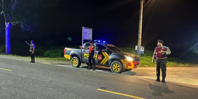 Patroli Subuh Sat Lantas Polres Batu Bara: Upaya Mencegah Balap Liar dan Gangguan Kamtibmas Selama Ramadhan