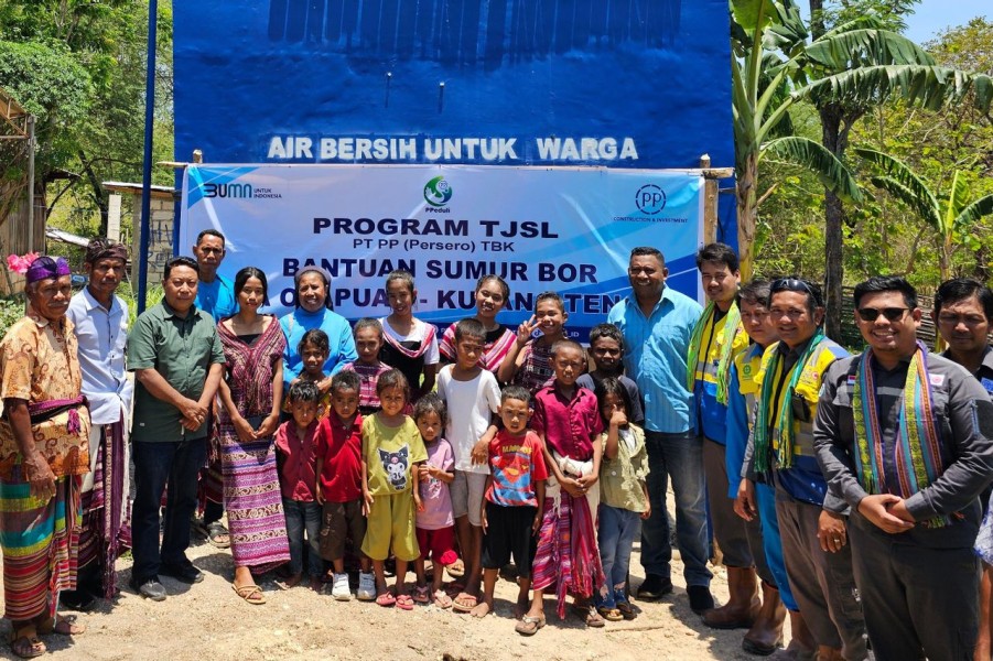 BUMN Luncurkan Program TJSL untuk Akses Air Bersih di NTT
