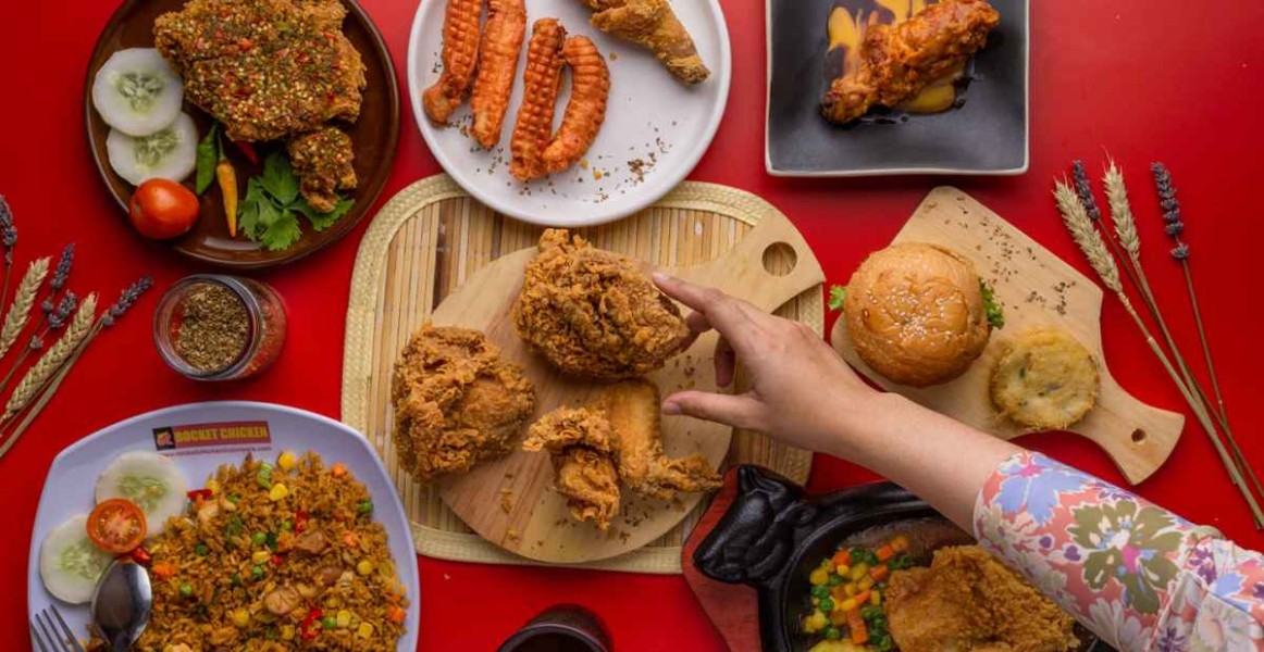 Menu Rocket Chicken Hadir dengan Pilihan Beragam