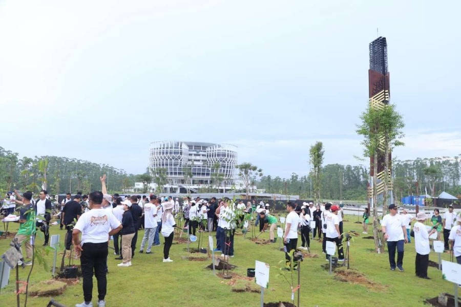 Kepala OIKN Tegaskan Komitmen Penghijauan IKN Secara Berkelanjutan