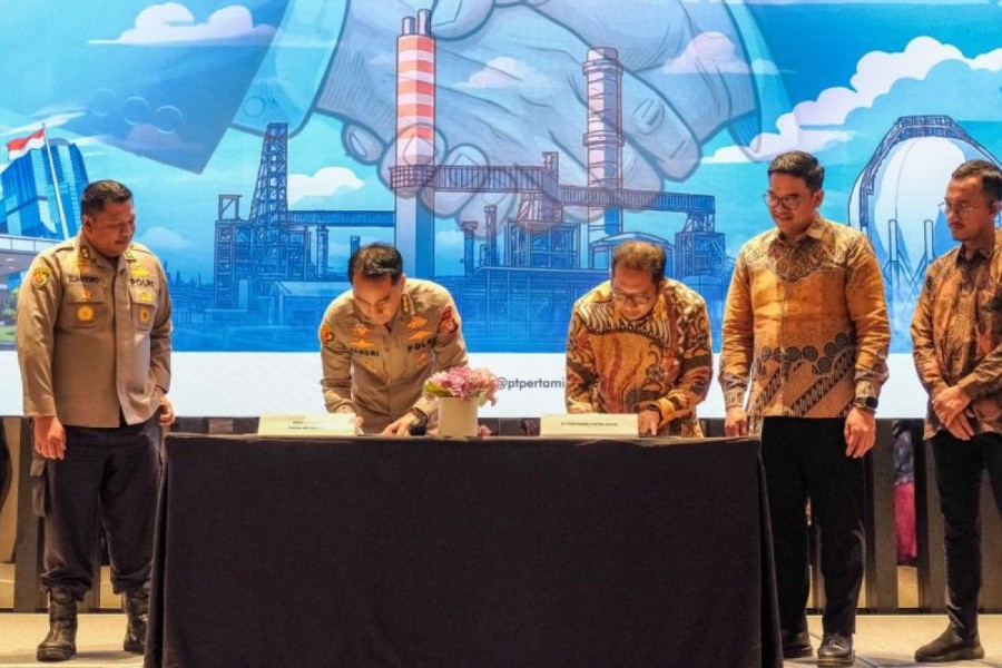 Pertamina Dan Polda Banten Perkuat Pasokan BBM Operasional
