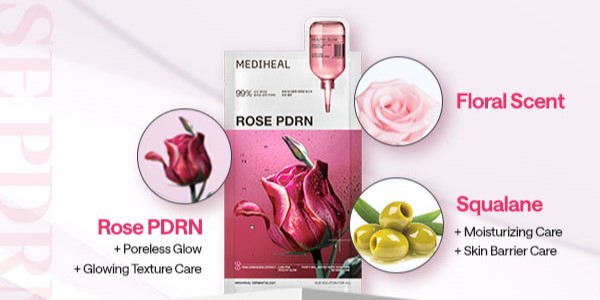 Inovasi Sheet Mask dengan Rose PDRN Membuat Kulit Glowing Otomatis