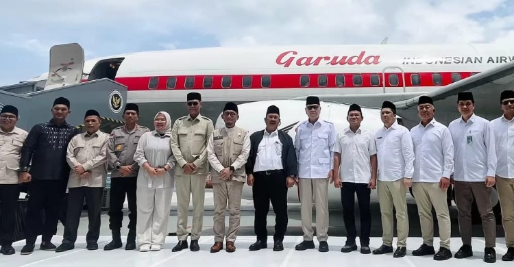 Garuda Indonesia Hibahkan Pesawat Untuk Manasik Haji Aceh Strategis