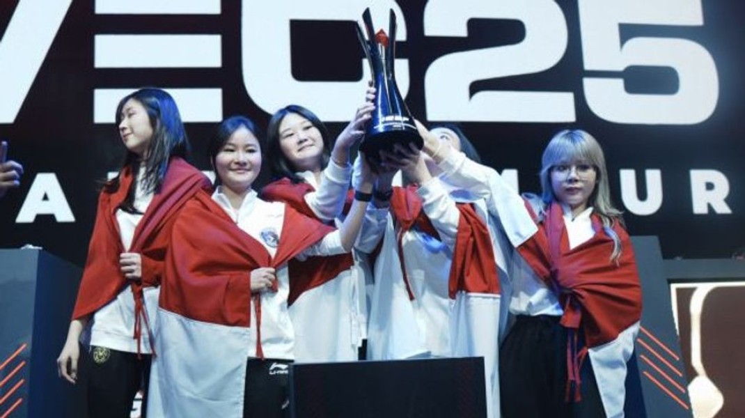 Timnas MLBB Women Indonesia Kembali Rebut Gelar Juara Dunia