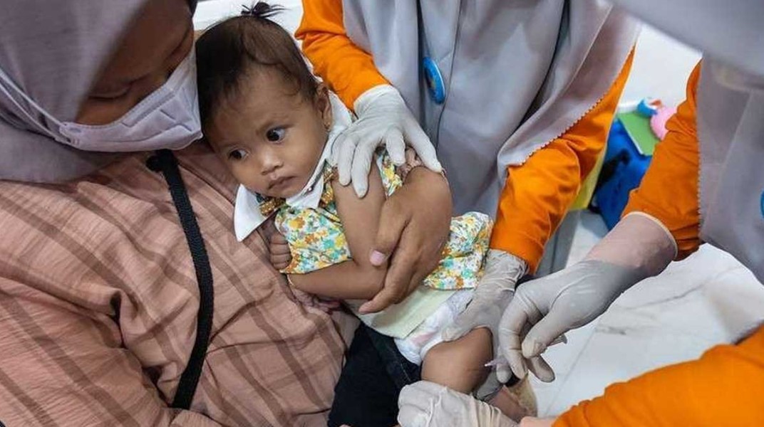 Lonjakan Kasus Campak, Kemenkes Ingatkan Lengkapi Imunisasi Anak