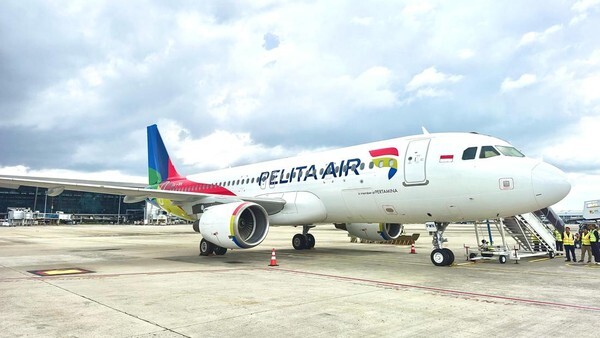 Penerbangan Perdana Pelita Air Hubungkan Jakarta Ke Singapura