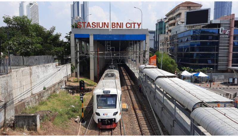Jadwal Kereta Bandara BNI City Soekarno Hatta Maret 2025, Termalam 21.35 WIB