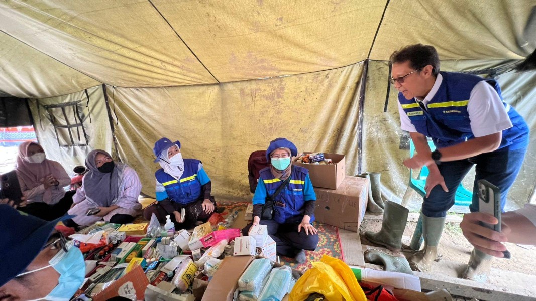 Kemenkes Tangani 31 Pasien Gawat Darurat dan Vaksinasi Campak di Pidie Jaya