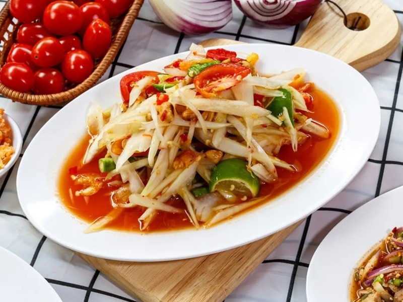 Somtam, Salad Pepaya Thailand yang Lagi Hits