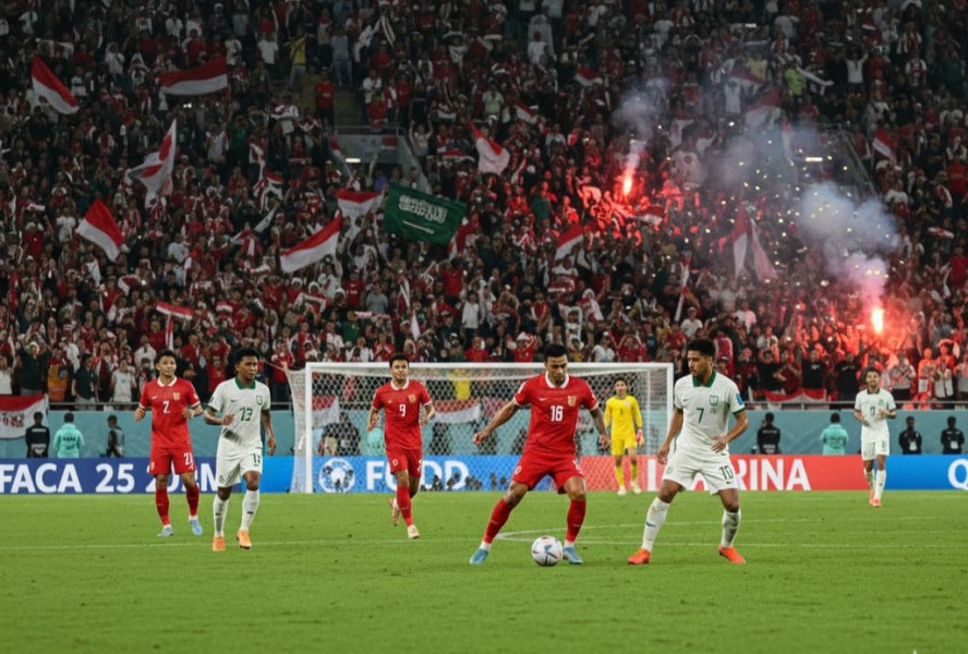 Timnas Indonesia Tertahan 2-3 oleh Arab Saudi di Laga Perdana Kualifikasi Piala Dunia 2026
