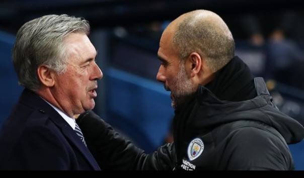 Real Madrid vs Manchester City: Carlo Ancelotti Tepis Peluang Satu Persen Pep Guardiola