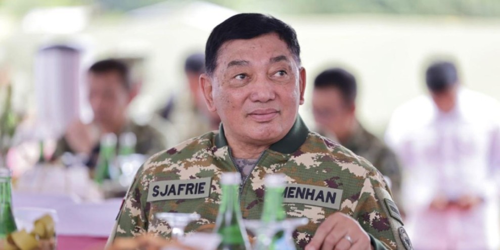 Menhan Sjafrie Tegaskan Penguatan Teritorial Saat Kunjungan ke Yonif TP 888