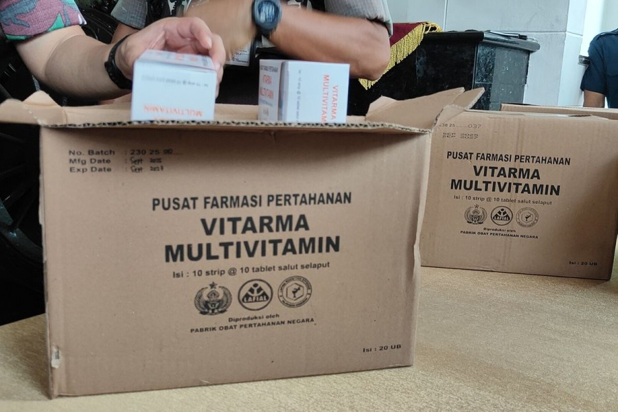 Distribusi Multivitamin Kemhan Perkuat Ketahanan Gizi MBG