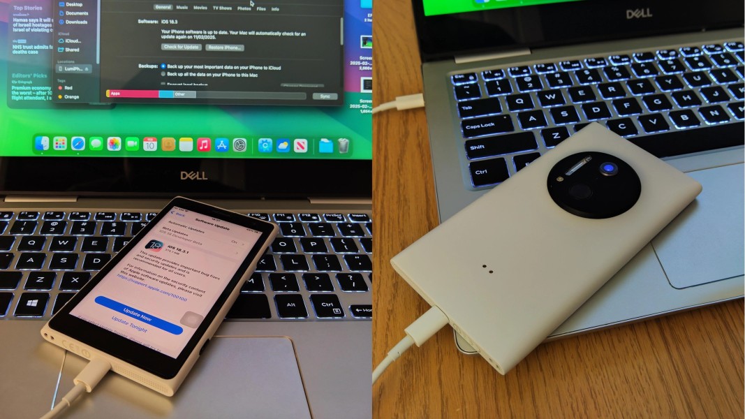 Modifikasi Menakjubkan: Nokia Lumia 1020 Beroperasi dengan Komponen iPhone SE 3