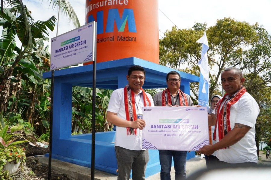 PNM Bangun Akses Air Bersih untuk Warga Toisapu Ambon