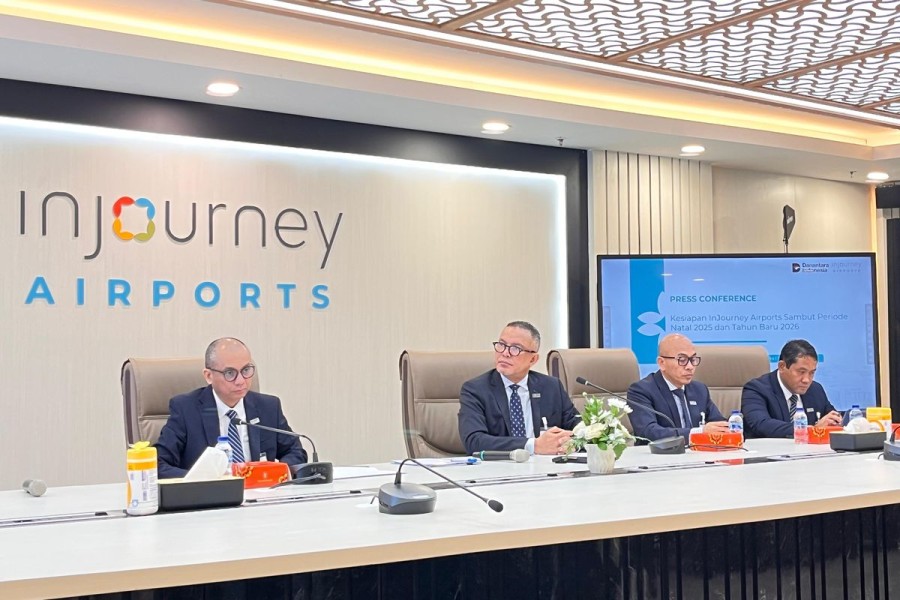 InJourney Airports Layani 10,2 Juta Penumpang Selama Libur Nataru